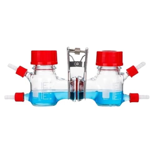 100ml Microbial Fuel Electrolysis Cell Dual Chamber MFC Reactor biofuel Cell Cartridge