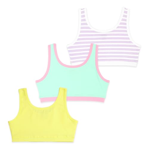 Image of YouGotPlanB Cotton Sports Bra | Ages 8-16 Years | U-Shaped Style | Non-Padded, Double-Layered for Coverage