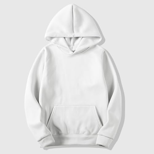 Men's Hoodies Sweatshirts Oversized Casual Long Sleeve Loose Pullover 2024 Fall Trendy Soft Cozy Tunic Tops3