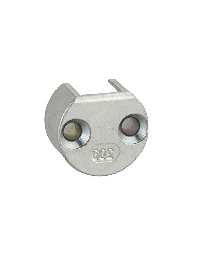 FERCO by THIRARD - Gâche encastrable de tringle d'extrémité pour fenêtre, Ø25x15mm, Fenster, 0-0309-00-0-1 Cover