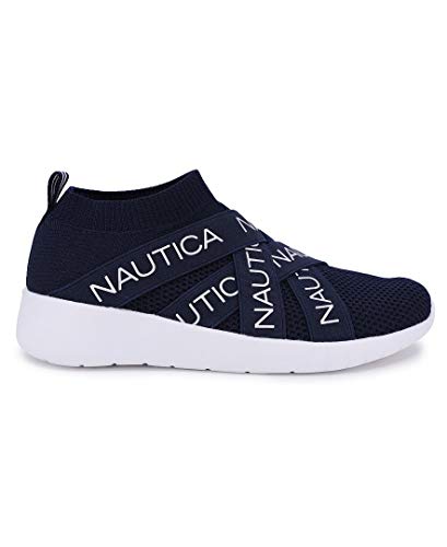 image for Nautica Women Fashion Slip-On Sneaker Jogger Comfort Running Shoes-Pat