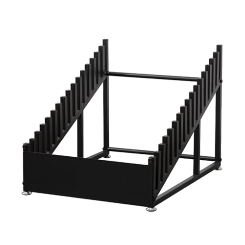 Espositore per piastrelle, scaffale per campioni per 16 piastrelle, perfetto per showroom, espositori al dettaglio, design elegante e durevole