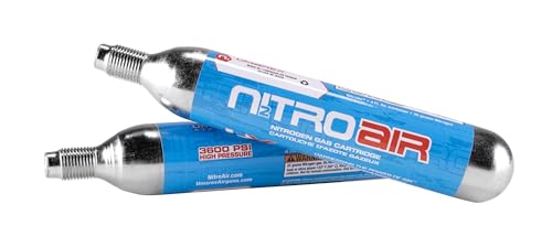 Umarex NitroAir Prefilled Nitrogen Cartridges for N2-Powered Airguns 2 Pc