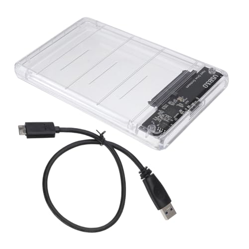 Caja externa USB para SSD 2TB transparente Homoyoyo miniatura 1