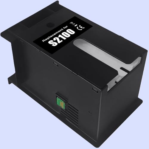 Image of S2100 / SC13MB Ink Maintenance Tank Box with Chip for SC-F530 / F531 / T3130 / T5130 /SC-T3150 / 3150N / T5150 / T5150N / Surecolor SC-F570 T3170 Printers (S2100 C13S210057 SC13MB Maintenance Box)