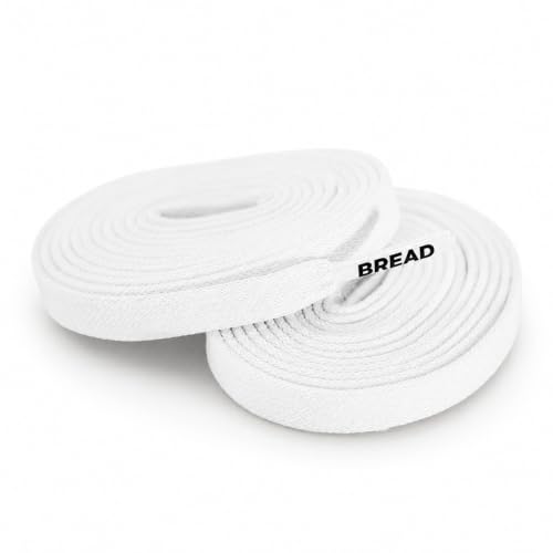 Image of Bread Elastic Xtra Stretch No-Tie Shoelaces - Durable Slip-On Laces for Sneakers & Boots, Kids & Adults, Travel-Friendly