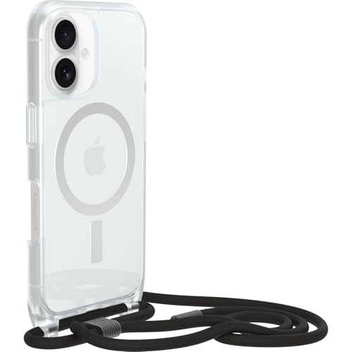 Coque iPhone 16 Otterbox React Necklace MagSafe transparente avec collier réglable - 5