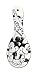 Disney Mickey and Minnie Mouse Sketch Ceramic Spoon Rest, 9 Inches