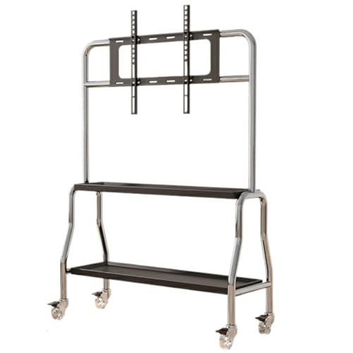 Soporte para TV móvil con ruedas para pantallas 43 a 75 pulgadas