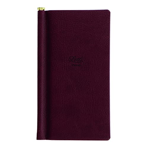 Carnet de voyage chocolat et son stylo doré, une idée cadeau chic