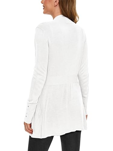 Image of Cardigan for Women Dressy Casual Long Sleeve Open Front Knit Cardigan Sweaters