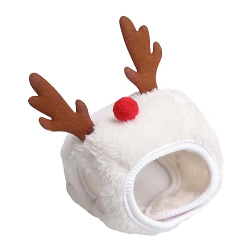Cachecol de Natal para animais de estimação, gorros, cães gatos, árvore de Natal, boneco de neve, bonés, lenços, conjunto de roupa de Natal, bonés, lenços, toalhas (G, tamanho único