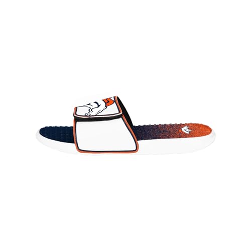 Image of FOCO mens Nfl Primary Team Logo Gradient Gel Slide Sandals