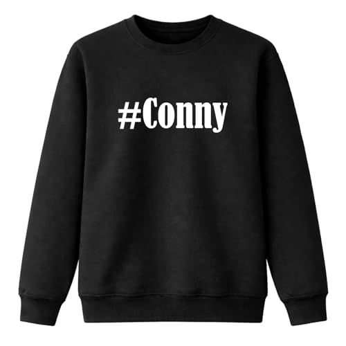 Sweat-shirt confortable #Conny pour habiller facilement vos enfants en noir ou blanc
