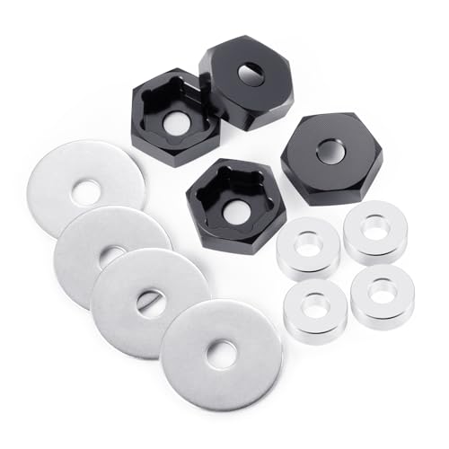 Benedict Harry 12mm to 17mm Wheel Hex Hubs Adapters for 1/8 Typhon Kraton Outcast Notorious RC Big Rock Crawler Off Road Monster Truck Upgrades Part
