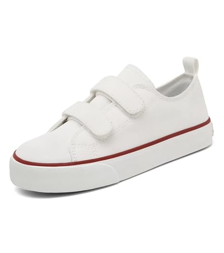 Image of Toddler Little Kid Cushioned Canvas Shoes Slip On Sneakers Soft and Durable