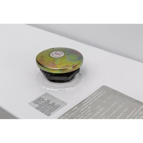 Jobox 486000 37 Gallon White Vertical (Fuel-N-Tool Ready) Steel Liquid Transfer Tank thumb #1
