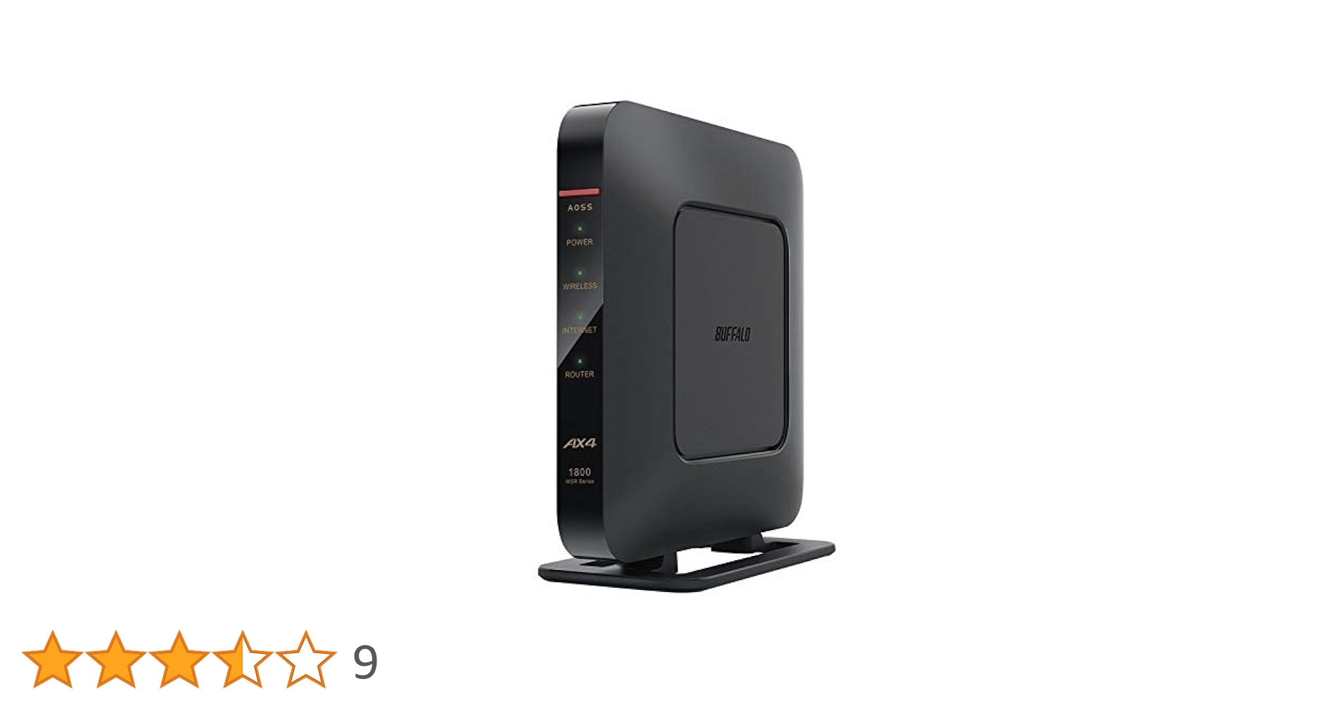 BUFFALO WSR-3000AX4P/DBK Wi-Fi 6ルーターセット BUFFALO Wi-Fi 6 対応ルーター WSR-3000AX4P-BK ブラック 2台