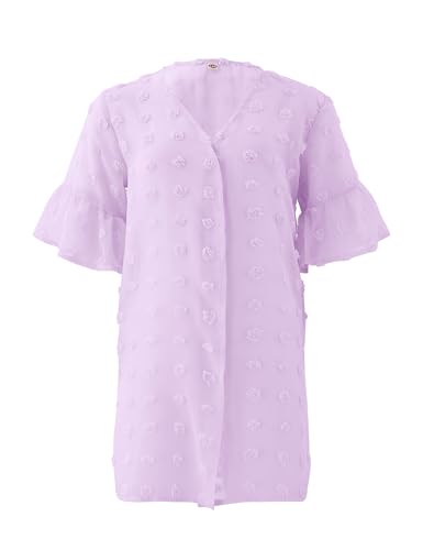 Image of Girls Swimsuit Cover Ups V Neck Sheer Summer Beach Bathing Suit Coverups for Size 4-13Y