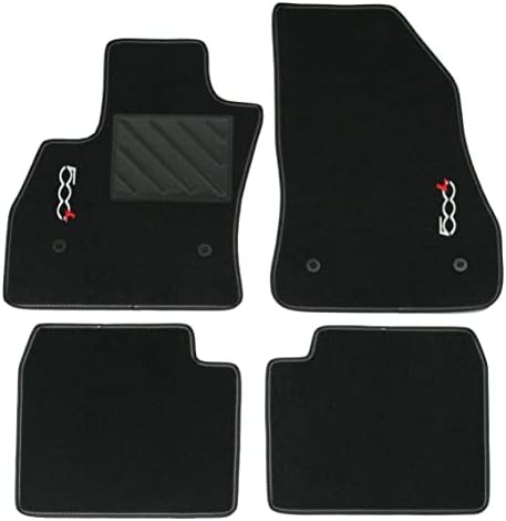 Tappetini In Moquette Nera Con Logo Originali Fiat Punto - Linea Originale - Foto 5