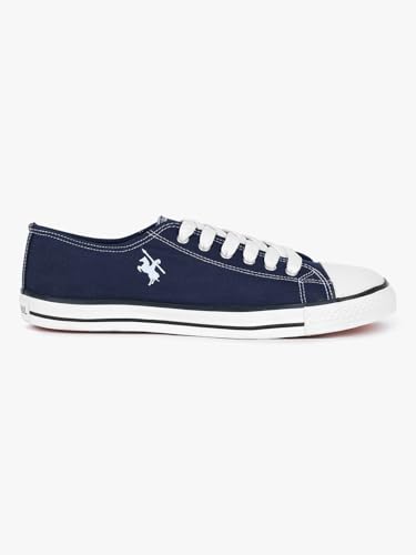 Image of Cantabil Casual Sneaker Shoes for Men l Lightweight & Comfortable with Cushioned Insole Canvas Upper Rubber Sole Lace-Up Closure