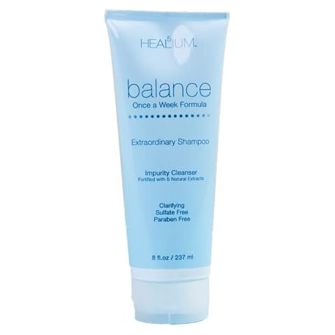 Clarifying Balance Shampoo for Thin Hair–Color Safe Scalp Cleanse with Cleansing Rosemary, Arnica, UV Protect Cover