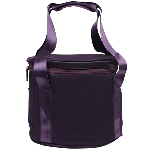 Sac seau pour bol chantant 10 pouces robuste avec doublure et fermeture éclair