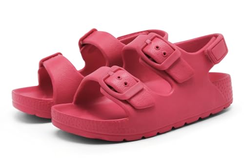 image for INMINPIN Toddler Boys Girls Buckle Sandals Comfort Open Toe Sandal wit