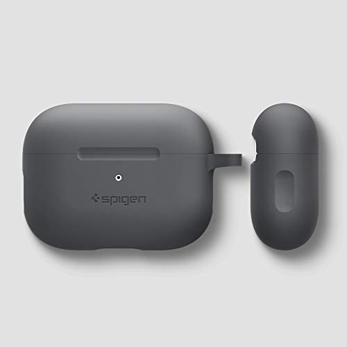 ایگرد | قیمت و خرید Spigen Apple AirPods Pro Kılıf Silicone Fit (Silikon)  Charcoal - ASD00536