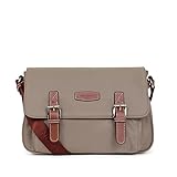 Hexagona   Sac porté travers   Compatible téléphone portable   Pour Femme   Collection Diversité   Taupe