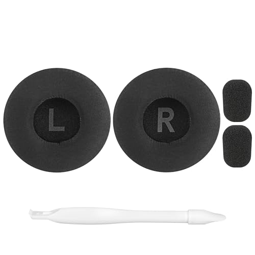Reposición de almohadillas para audífonos Geekria Sport Cooling-Gel compatibles con Logitech Zone 301, Zone 300, Zone 305 (Negro) miniatura 3