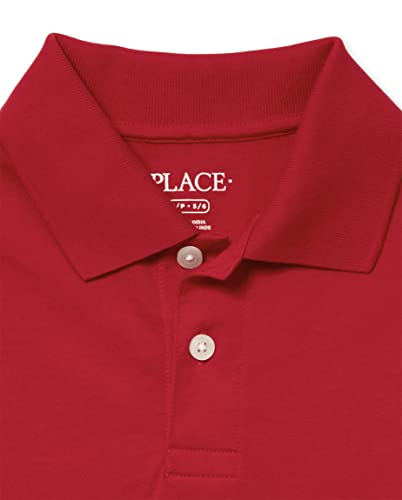 Image of The Children's Place Boys' Short Sleeve Pique Polo, 3 Pack