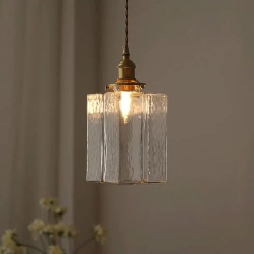 Lustre LED en laiton de style Europe du Nord et design vintage japonais
