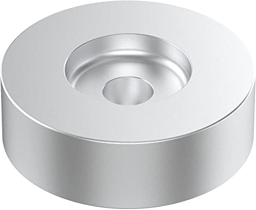 DIGITNOW 45 RPM Adapter, for 7 Inch Vinyl Record Players and Technics Turntables, Solid Aluminum...