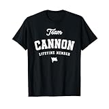 Team Cannon ライフタイムメンバー 面白い名前 キャノン Tシャツ