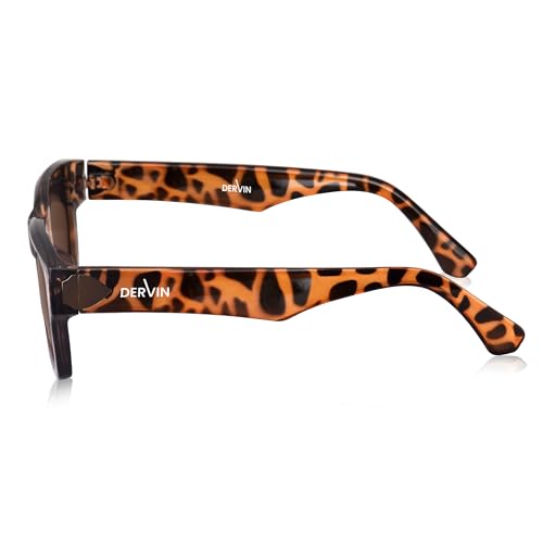 Image of Dervin UV Protection Polarized Rectangular Sunglasses for Men and Women