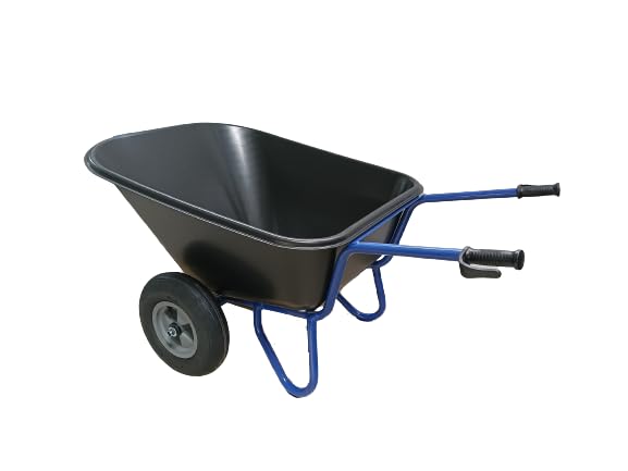 Kelberg Schubkarre Agro 290L – Bis 250 Kg Belastbar, Mit Luftreifen & Stahlfelge