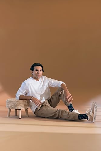 K. Bell men's Fun Food & Drink Crew Socks - 1 Pairs - Cool & Funny Pop Culture Gifts3