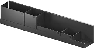Vauth-Sagel Wandregal Metall Board-7 Wandablage mit Box, Stahl lavagrau