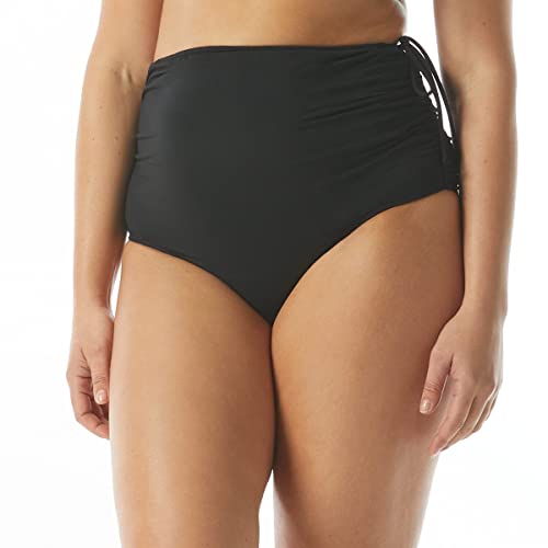 BEACH HOUSE Abigail High-Waisted Maternity Bikini Bottom — Pregnancy Swim Bottoms2