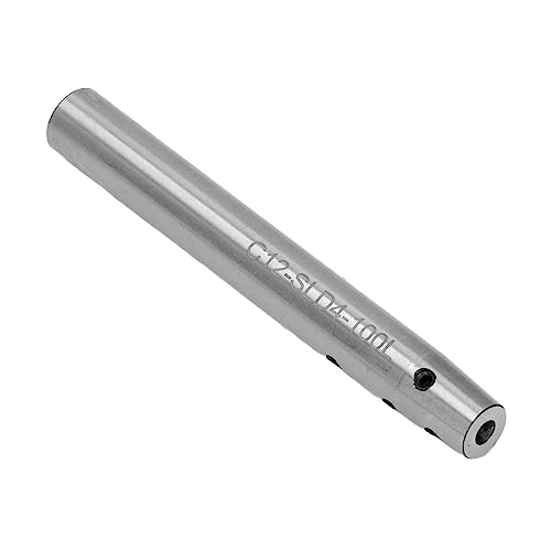 HEITIGN Cemented Carbide Mill Extension Holder - Side Mounted, Center Cutting, 10mm, 4 Flutes, TiAlN Finish