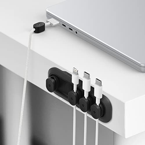 Spigen LD101 Magnetico Cavo Clip Compatibile con