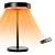 EAST OAK Electric Heater, 1500W Table Top Electric Heater with Remote Control, Patio Heater with USB Port, IP65 Waterproof and Tip-over & Overheating Protection, 3 Heat Settings & 24 Hours Timing