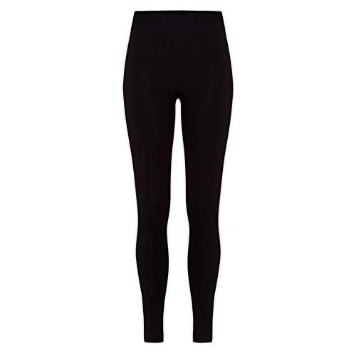 HEATEX Damen Thermo Leggings mit Fleece Blickdicht (1 Pack) Schwarz 40-42 (L-XL) Cover