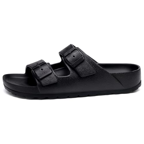 KIDMI Women's Comfortable EVA Sandals with Medium Arch Support, Adjustable Buckle Summer Beach Slide Sandal4