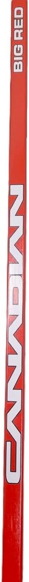 Canadian Big Red 3-Pack Hockey Sticks - Senior | 70 Flex, P92 Curve | Full ABS Off-Ice Blade, Wood Shaft | Senior, 3 Pack