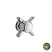 Newport Brass 2-270/24A Solid Brass Cross Handle