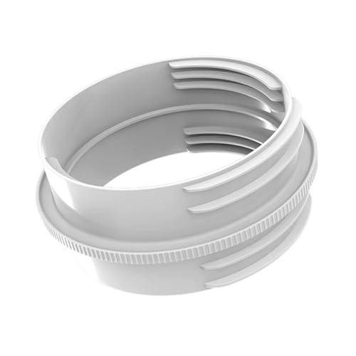 2 Stück Klimaanlage Abluftschlauch Adapter, Neueste Abluftschlauch Klimagerät, PVC Klimaanlage Schlauch Verlängerung, Abluftschlauch Adapter für...