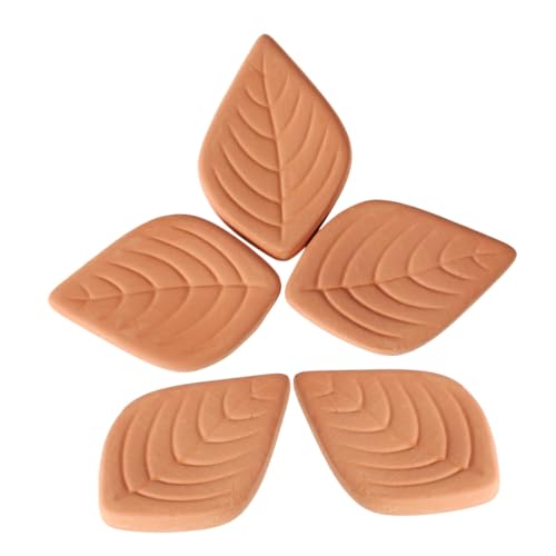 TOBBOMEY 5 piezas Reductor de Azúcar Moreno Terracota Suavizante Reutilizable para Almacenamiento Alimentos Mantiene Azúcar y Blanda Compacto y Portátil para Cocina