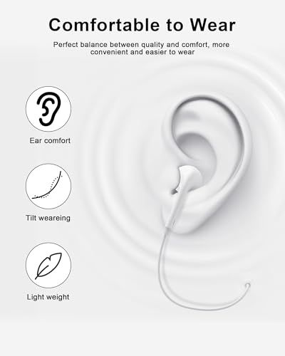 Image of Apple MFi Certified Wired Earbuds for iPhone Lightning Headphones /Earphones | 2Pack Wired Earbuds with Built-in Mic & Volume Control HiFi Stereo Nosie Reduction Earphones for iPhone 14 13 12 11 XS XR X 8